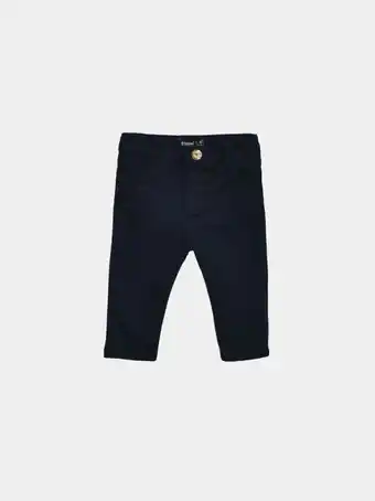 Pantalón azul marino gabardina