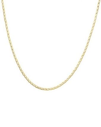 Joyerías Bizzarro Cadena de oro amarillo con diamantado platinado 14k cal 40 oferta
