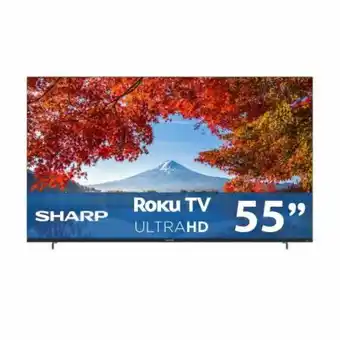 Sam's Club Pantalla sharp 55 pulgadas uhd 4k roku tv oferta