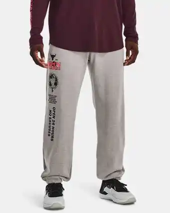 Under Armour Pants project rock heavyweight terry para hombre oferta