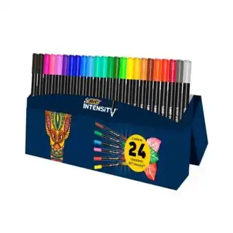 Sam's Club Rotuladores punto fino bic intensity 24 piezas oferta