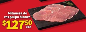 Soriana Híper Milanesa de Res Pulpa Blanca oferta