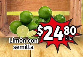 Soriana Híper Limón con Semilla oferta