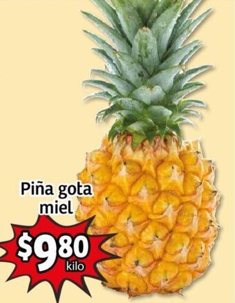 Soriana Híper Piña Gota Miel oferta