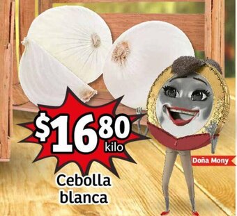 Soriana Híper Cebolla Blanca oferta