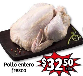 Soriana Híper Pollo Entero Fresco oferta