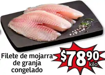 Soriana Híper Filete de Mojarra dde Granja Congelado oferta