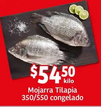 Soriana Híper Mojarra Tilapia 350/550 Congelado oferta