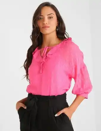 Suburbia Blusa contempo manga 3/4 oferta