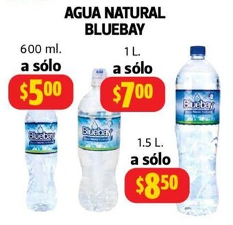 Farmacias Guadalajara Bluebay Agua Natural 1.5L oferta