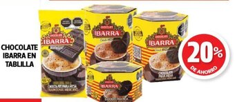 Chocolate Ibarra en Tablilla
