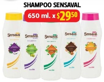 Farmacias Guadalajara Sensaval Shampoo 650ml oferta