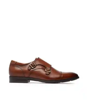 Zapatos de vestir monk holtanflex en piel hombre