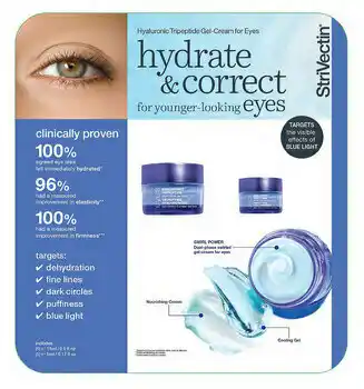Costco Crema para el Contorno de Ojos con Tripéptidos de Ácido Hialurónico, StriVectin, 2 piezas oferta