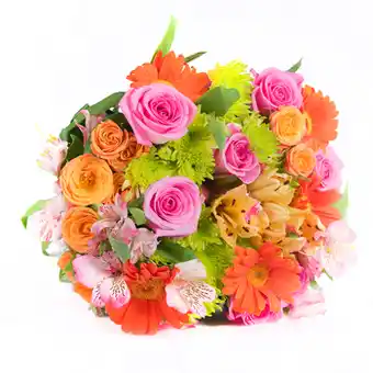 Costco Chiltepec, Bouquet Mixto en Tonos Rosas y Naranjas oferta