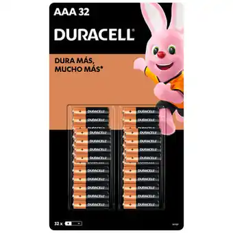 Duracell, Pilas Alcalinas AAA de 32 piezas