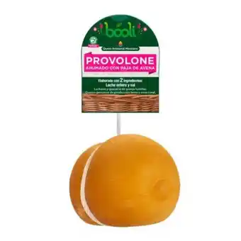 Queso provolone booli ahumado con paja de avena 907 g
