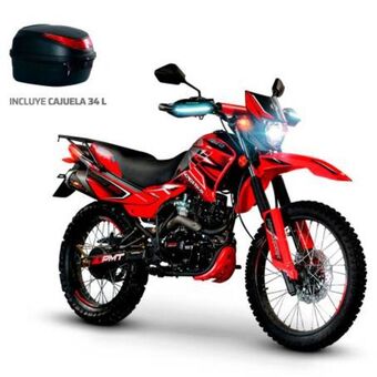 Sam's Club Motocicleta doble propósito vento crossmax 150cc 2023 roja oferta