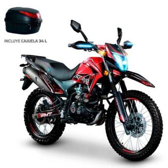 Sam's Club Motocicleta doble propósito vento crossmax 250cc 2023 roja oferta