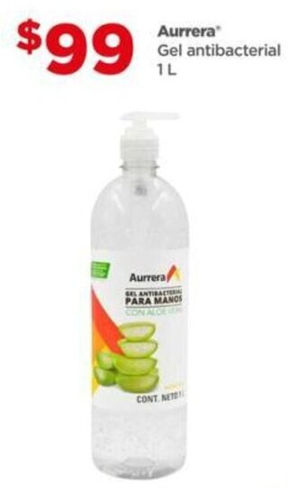 Bodega Aurrerá Aurrera Gel Antibacterial 1L oferta