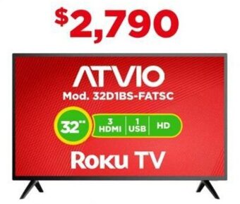 Bodega Aurrerá Atvio Roku TV 32" oferta