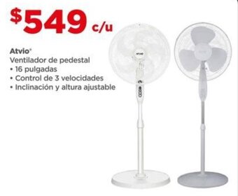 Atvio Ventilador de Pedestal