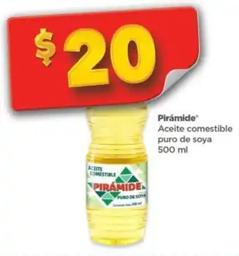 Pirámide Aceite Comestible Puro de Soya 500ml
