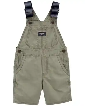 Short overol: rayas de nogal americano oshkosh b'gosh