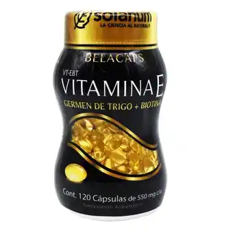 Super Naturista Vitamina e con biotina 120 cap oferta