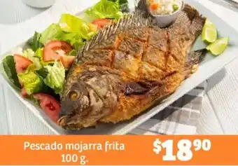 Soriana Híper Pescado Mojarra Frita 100g oferta