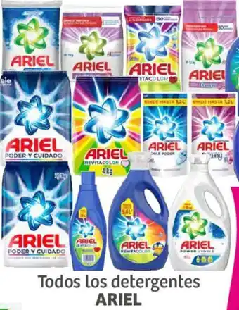 Soriana Híper Ariel Todos Los Detergentes oferta