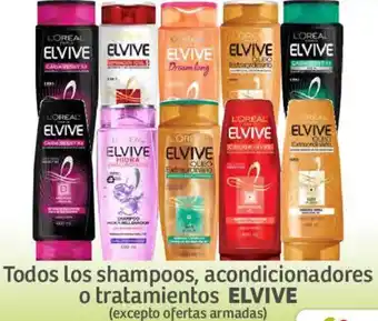 Soriana Híper Elvive Todos Los Shampoos, Acondicionadores o Tratamientos oferta