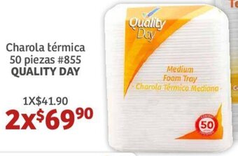 Soriana Híper Quality Day Charola Térmica 50 Piezas #855 oferta
