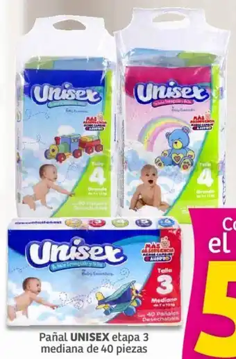 Soriana Híper Pañal Unisex Etapa 3 Mediana de 40 Piezas oferta