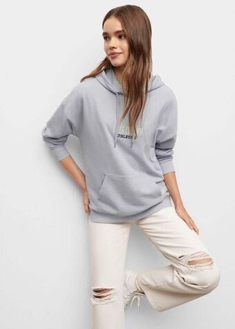 Mango Sudadera algodón capucha oferta