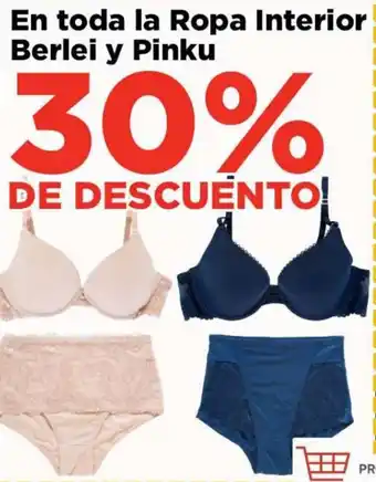 HEB En Toda la Ropa Interior Beirel y Pinku oferta