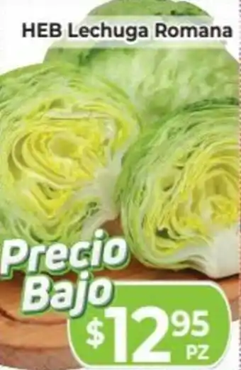 HEB Lechuga Romana x pz oferta