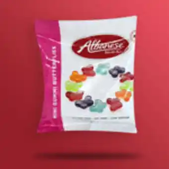 Waldos Gomitas albanese world's mini gummi butterflies, 100 g oferta