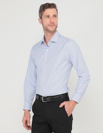 Liverpool Camisa de vestir jbe de algodón manga larga para hombre oferta