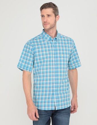 Liverpool Camisa casual ferrioni de algodón manga corta para hombre oferta