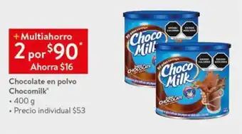 Chocolate en Polvo Choco Milk 2 x 400g