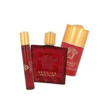 Sam's Club Set de fragancia versace eros flame para caballero 3 pzas oferta