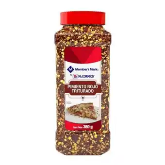Pimiento rojo triturado member's mark by mccormick 360 g