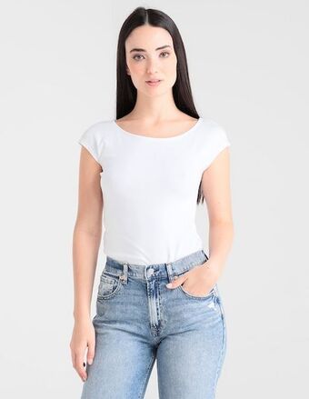 Liverpool Playera manga corta cuello redondo para mujer oferta