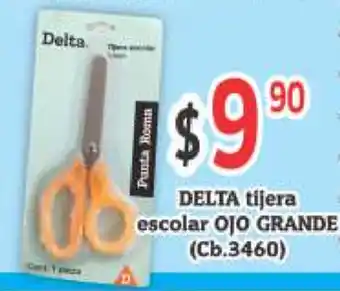 Delta Tijera Escolar Ojo Grande