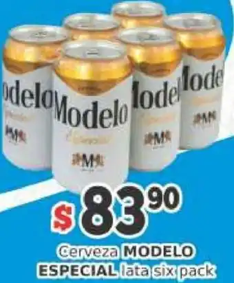 Cerveza Modelo Especial Lata Six Pack