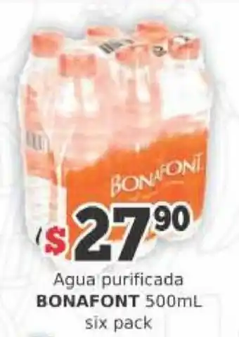 Super Gutiérrez Agua Purificada Bonafont 500ML oferta