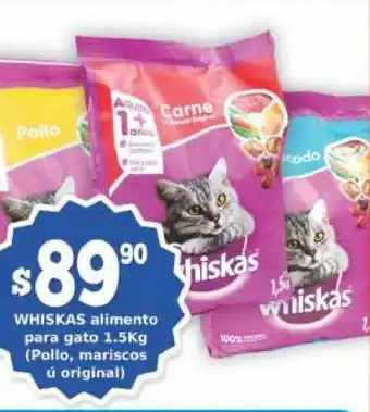 Whiskas Alimento Para Gato 1.5kg
