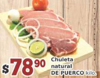 Super Gutiérrez Chuleta NaturaL De Puerco oferta