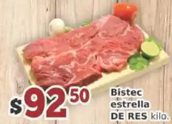 Super Gutiérrez Bistec Estrella De Res oferta